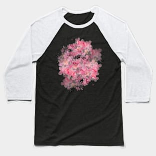 Cherry Blossom Lover Artwork Watercolor Baseball T-Shirt